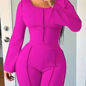 Gorgeous ladies 2 piece jump suit